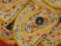 Сырный рулет