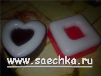 Мыло ручной работы "Сердце"
