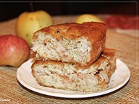 Заливной овсяный пирог