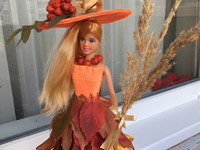 Поделка «Девушка Осень»