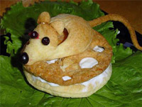 Слойки «Мышка на сыре»