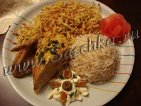 Курица фаршированная