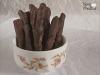 Апельсиновые цукаты в шоколаде