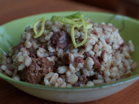 Перловка с тушёнкой в мультиварке Steba