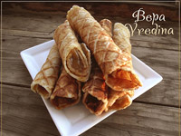 Вафли с варёной сгущёнкой