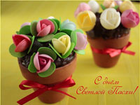 Украшение куличей