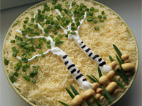 Салат с «берёзами»