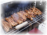 Мясо на гриле