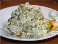 Овощной оливье