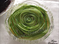 Салат из картофеля и огурцов