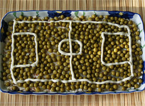 Оливье с рыбой