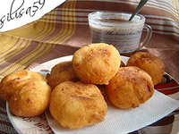 Творожные пончики