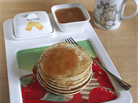 Банановые панкейки