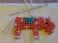 Лошадка из бисера