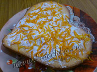 Пирог с мандаринами