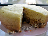 Заливной пирог в мультиварке