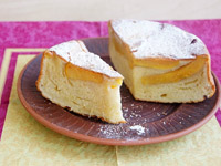 Пирог с айвой на кефире