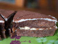 Простой шоколадный торт