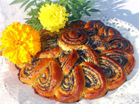 Рулет с маком