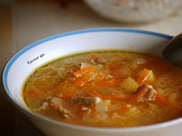 Щи из квашеной капусты томлёные